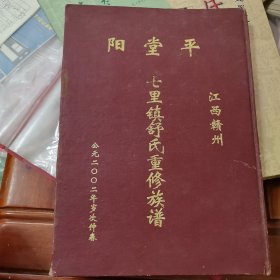 江西赣州阳堂平七里镇舒氏重修族谱