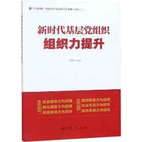 新时代基层党组织组织力提升