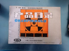 Y yr系列大中型异步电动机产品目录