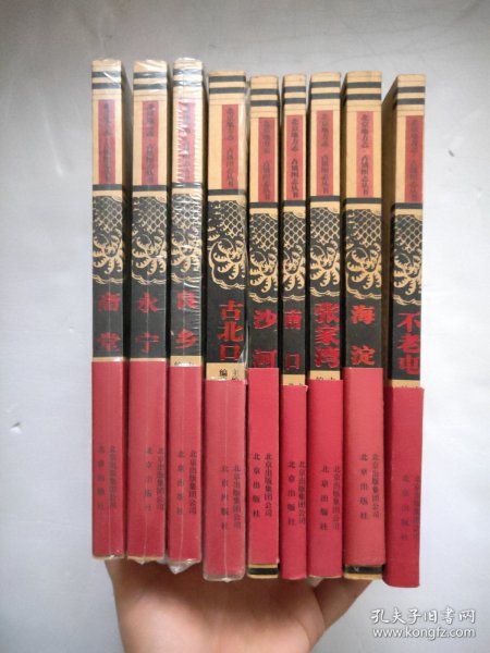 北京地方志·古镇图志丛书：9册合售