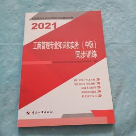 2021新版中级经济师教辅同步训练工商管理专业知识和实务（中级）中国人事出版社