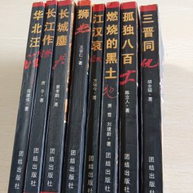 中国抗战大写真系列：长江作证、华北汪洋、长城鏖兵、狮怒、燃烧的黑土地、江汉哀歌、孤独八百士、三晋同仇，共八本合售