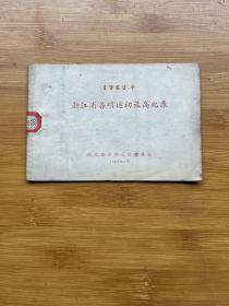 1962年浙江省各项运动最高纪录