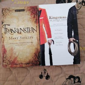 Frankenstein弗兰肯斯坦、Kingsman The Golden Circle王牌特工2之黄金圈电影同名外文原版小说