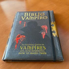 biblio vampiro 介绍吸血鬼 英文原版