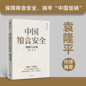 中国粮食安全 战略与对策 经济理论、法规 王宏广 等 新华正版
