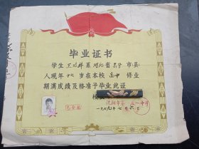 1979年《毕业证》
