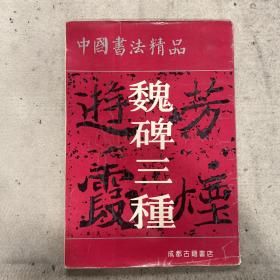 魏碑三种 成都古籍书店影印精拓 正版古旧 元倪墓志 石夫人墓志 安乐王墓志