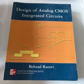 Design of Analog CMOS Integrated Circuits