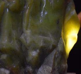 碧玉人物摆件FV