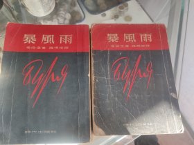 暴风雨（上下）1953年时代出版社