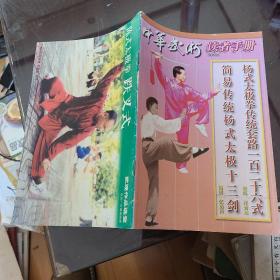 中华武术读者手册 杨式太极拳传统套路一百二十六式 简易杨式太极枪十三剑