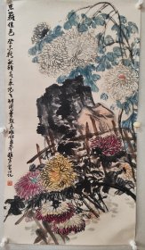 赵云壑花鸟画镜心