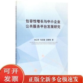 包容增长与中小企业公共服务平台发展研究