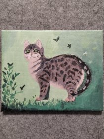 手绘丙烯画013