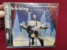 b.b.King让美好时光回转CD，碟片品好轻微使用痕。 1