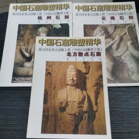 云南石刻，北方散点石窟，杭州石刻 3册合售