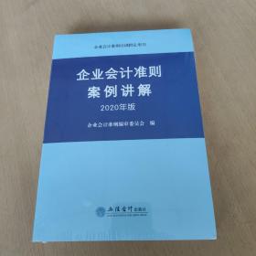 企业会计准则案例讲解（2020年版）