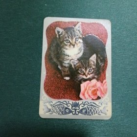 1985年年历卡 1张