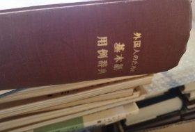 外国人基本语用法辞典 精装