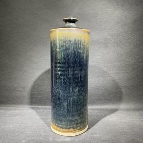 清代磁州窑酒瓶 造型独特美观 保存完好