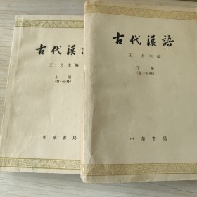 古代汉语（第一分册）上下册