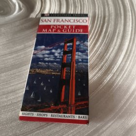 实物拍照：DK eyewitness travel san francisco pocket map & guide