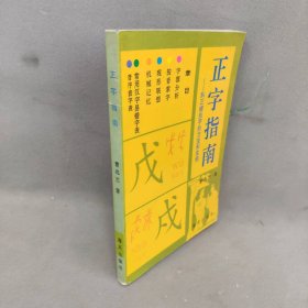 【正版二手】正字指南：纠正错别字的方法和实例