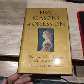 FIVE SEASONS OF OBSESSION  痴迷的五季 新诗与选集  英文原版