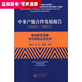 中非产能合作发展报告（2021—2022）--非洲转型发展与中非新业态合作