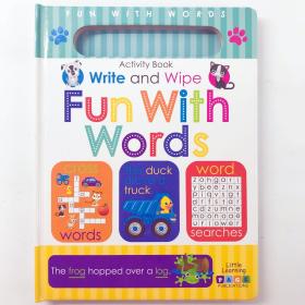 Write and wipe fun with words