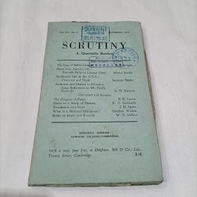 SCRUTINY A Quarterly Review