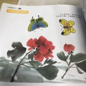 儿童国画绘画入门 24开版全新A边区