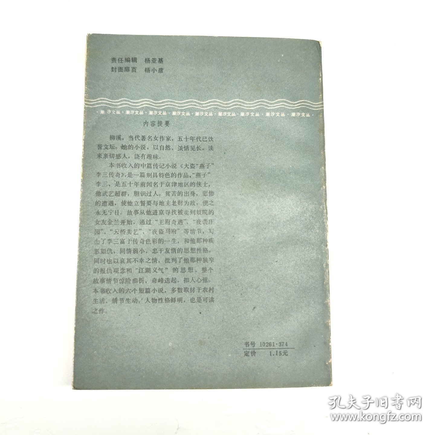大盗“燕子”李三传奇