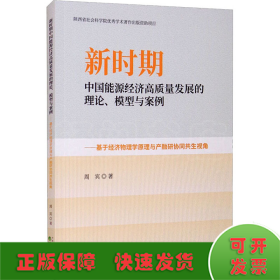 新时期中国能源经济高质量发展的理论、模型与案例