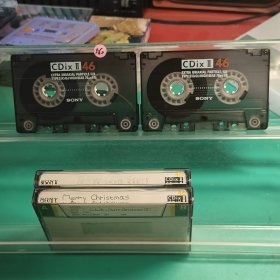 （粉560）日本磁带，日版磁带，索尼 SONY CDixII 46分钟二类空白磁带 日本进口磁带，喜欢的直接拍就行，多单只收一单运费!退货运费自理。