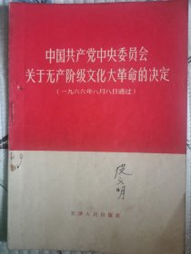 关于无产阶级文化大哥命的决定