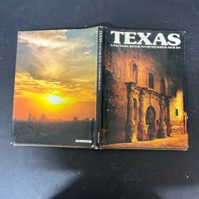 Texas:A Picture Book to Remember her by:(英文原版摄影图集，德克萨斯州图记）