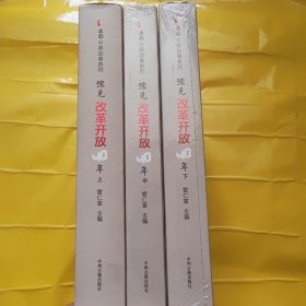 豫见改革开放40年 上中下 三册全9787534882111