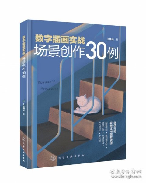 数字插画实战：场景创作30例