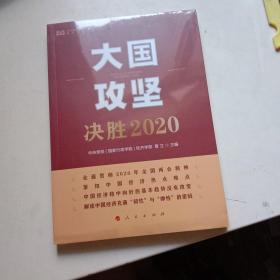 大国攻坚：决胜2020（中央党校（国家行政学院）智库系列丛书）