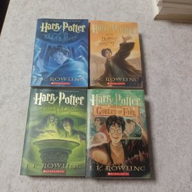 Harry Potter and the Goblet of Fire（第4，5，6，7册，合售4册）