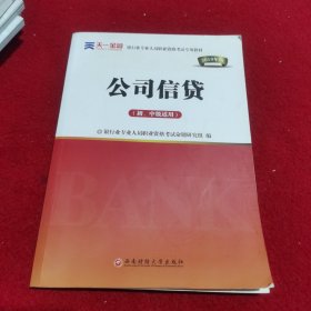 2017银行从业资格考试银行业专业人员职业资格考试教材 公司信贷(初级适用)