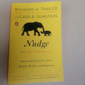 Nudge：Improving Decisions About Health, Wealth, and Happiness    （书边角有磨损和皱褶。前页有英文字母）
