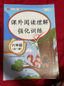 2020版课外阅读理解六年级上下册通用小学语文课外阅读同步专项强化训练习人教部编版通用彩绘版全一册