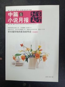 北京文学（选刊）中篇小说月报 2015年 第5期总第149期 杂志