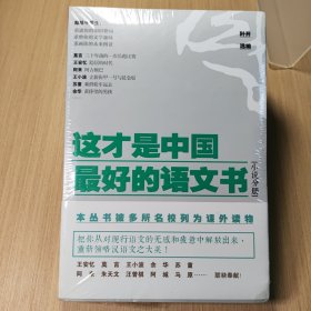 这才是中国最好的语文书：小说分册