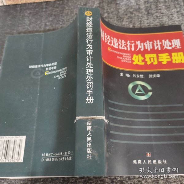 财经违法行为审计处理处罚手册