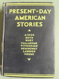 present-day american stories 当代美国故事 1929年出版
