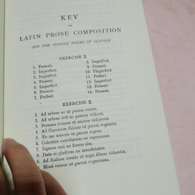 KEY TO LATIN PROS COMPOSITION